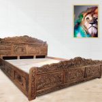 Hand Carved Bed