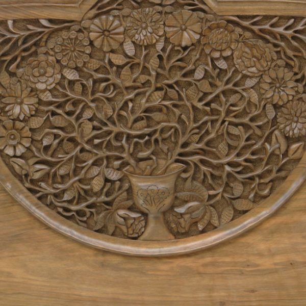 Hand Carved Bed